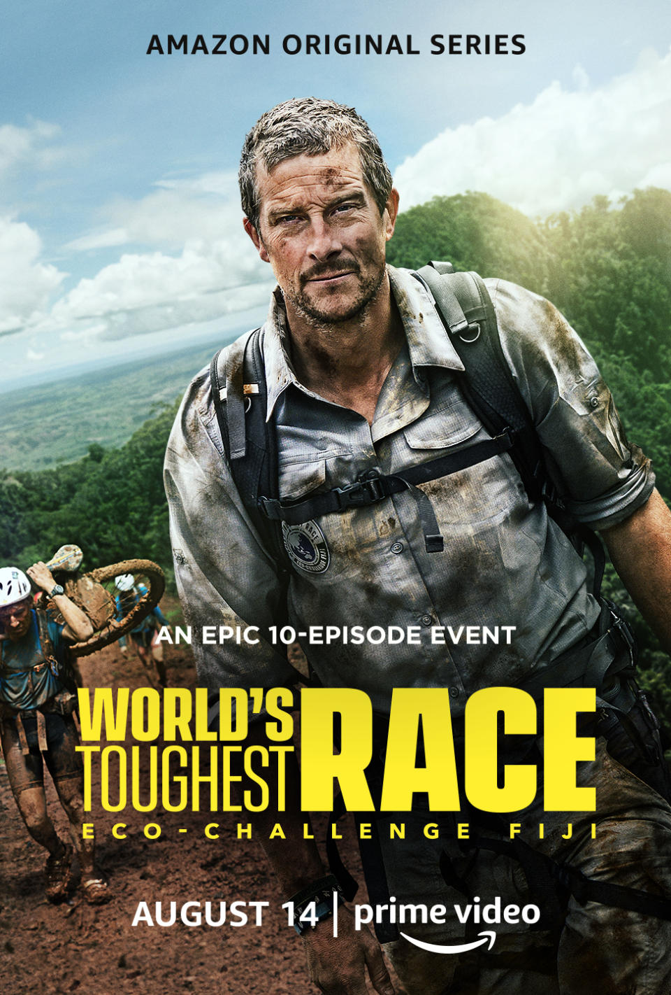 Bear Grylls hosts the new Amazon Prime video series.