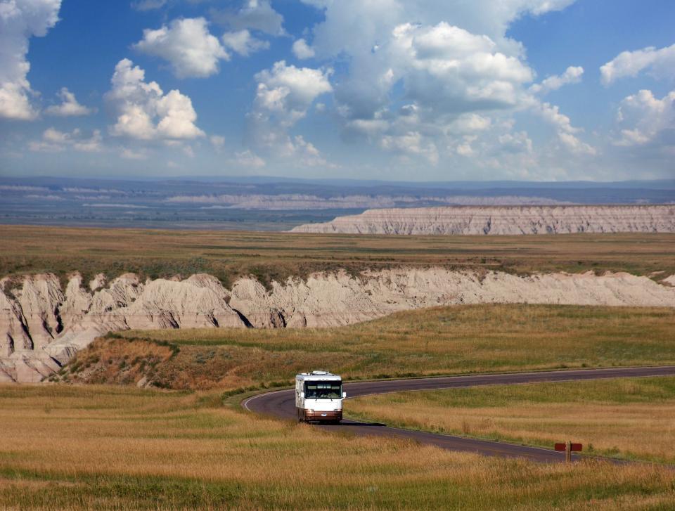 Driving through South Dakota