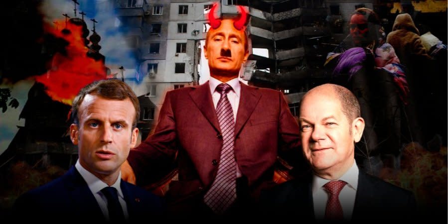The Collective West in the person of Emmanuel Macron and Olaf Scholz is trying to 