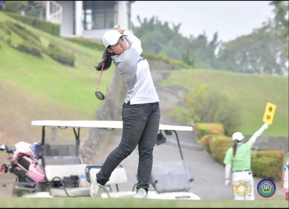 陳宥竹70桿女子組一枝獨秀。官方提供