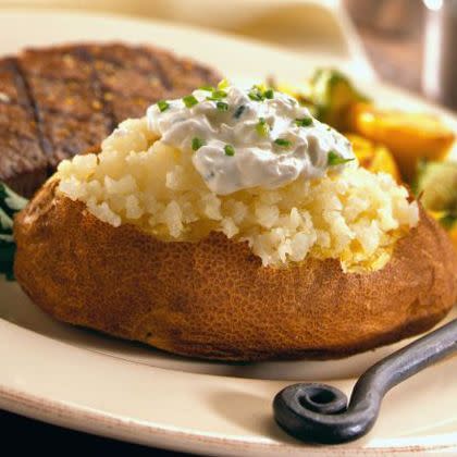 Twice Baked Potatoes with Pesto