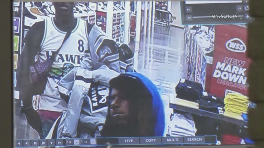 8 suspects caught on camera stealing thousands of dollars in merchandise from shoe store