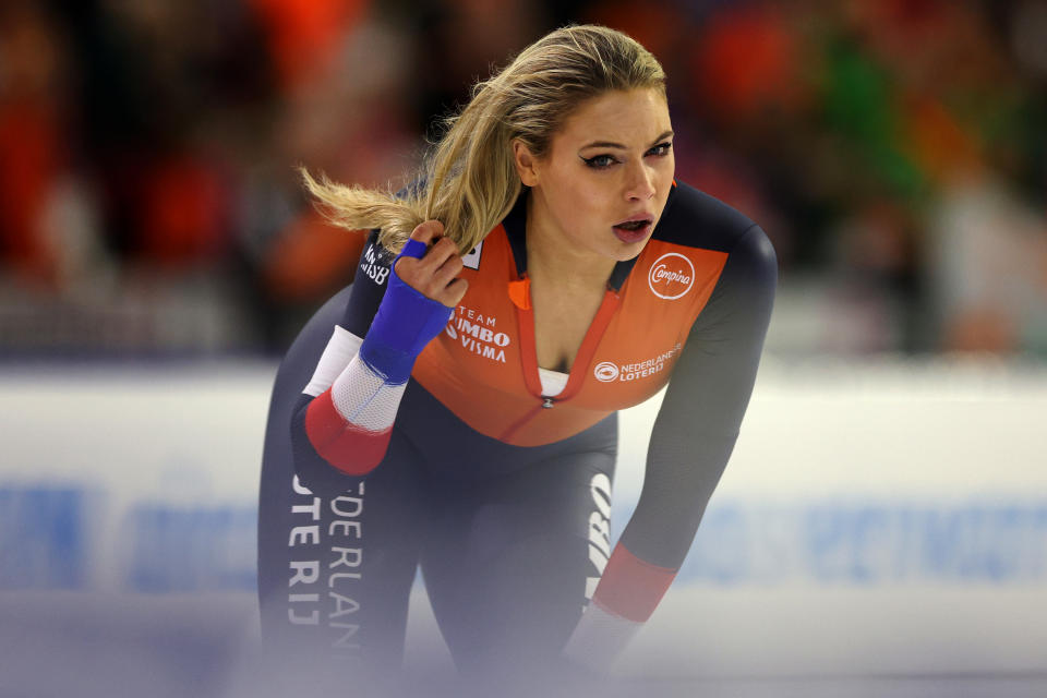 Dutch speed skater Jutta Leerdam in images