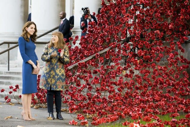 The Duchess of Cambridge rewore her gorgeous Jenny Packham dress for a special event with husband Prince William.