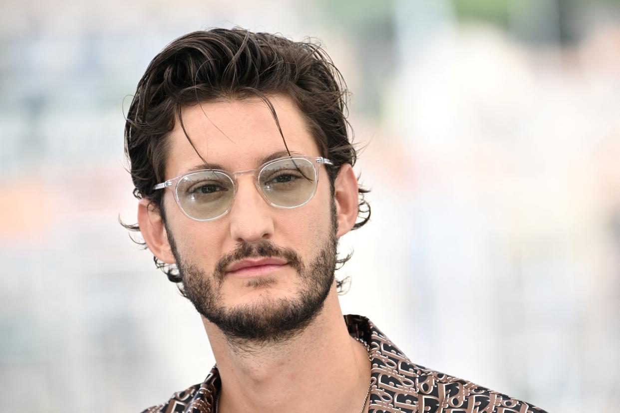 French actor Pierre Niney poses during a photocall for the film 