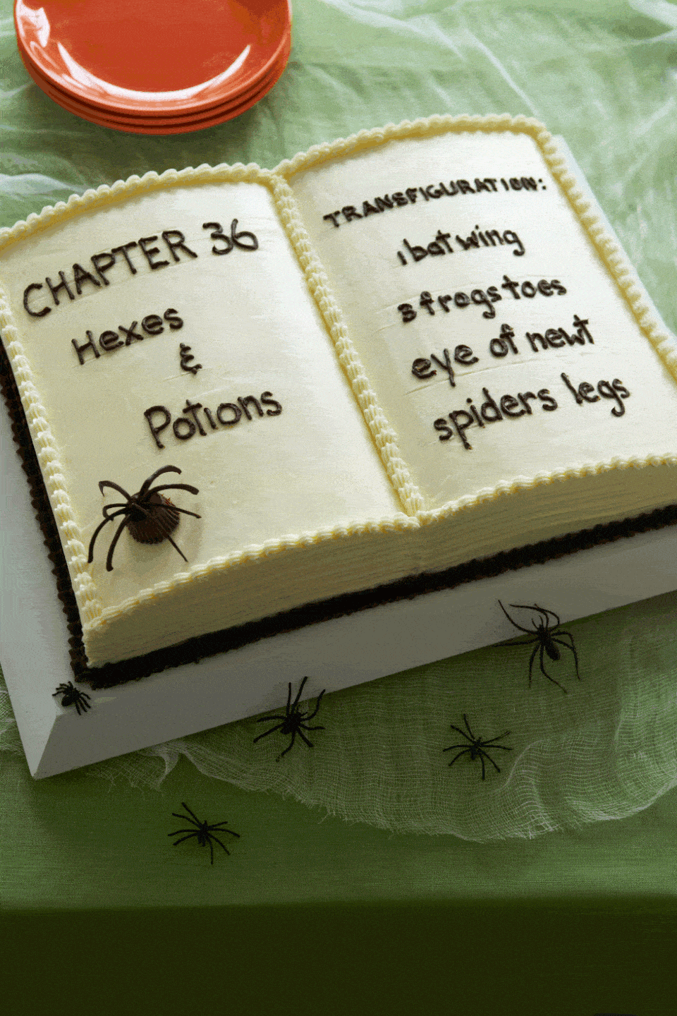 Book of Spells Cake