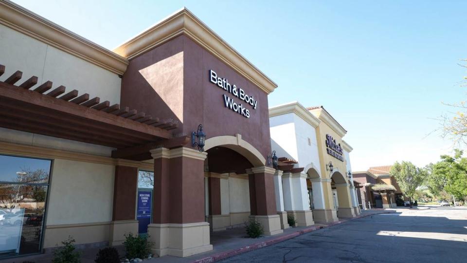 A new Bath & Body Works is opening in Paso Robles in The Crossings shopping center. It will be the second San Luis Obispo County location. Seen here next door to Michael’s on April 16, 2024.