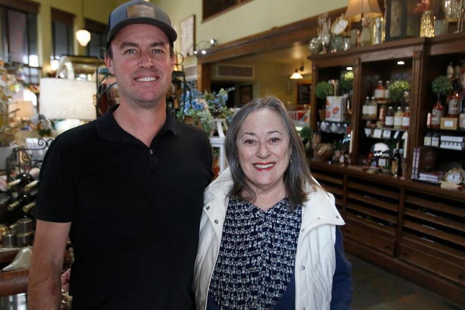 Many businesses have struggled to adequately pay or retain their employees as housing costs have risen, including family-owned Linn’s Restaurant. Owner Aaron Linn and his mother Renee Linn.