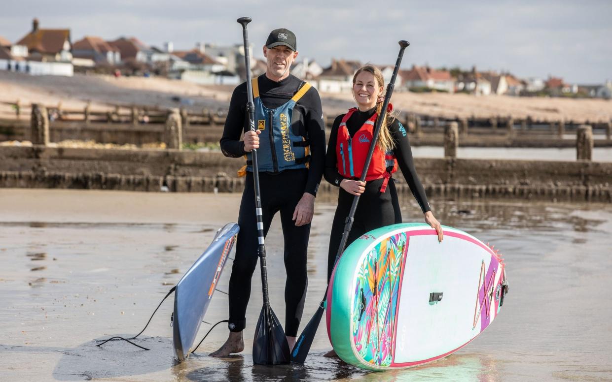 Stand-up paddleboarding - Jeff Gilbert