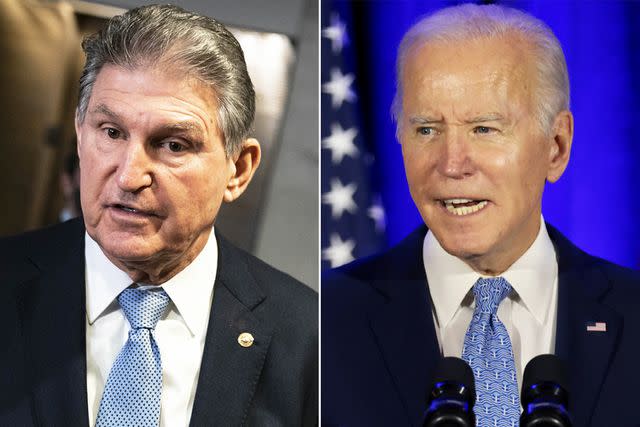 Sen. Joe Manchin, President Joe Biden