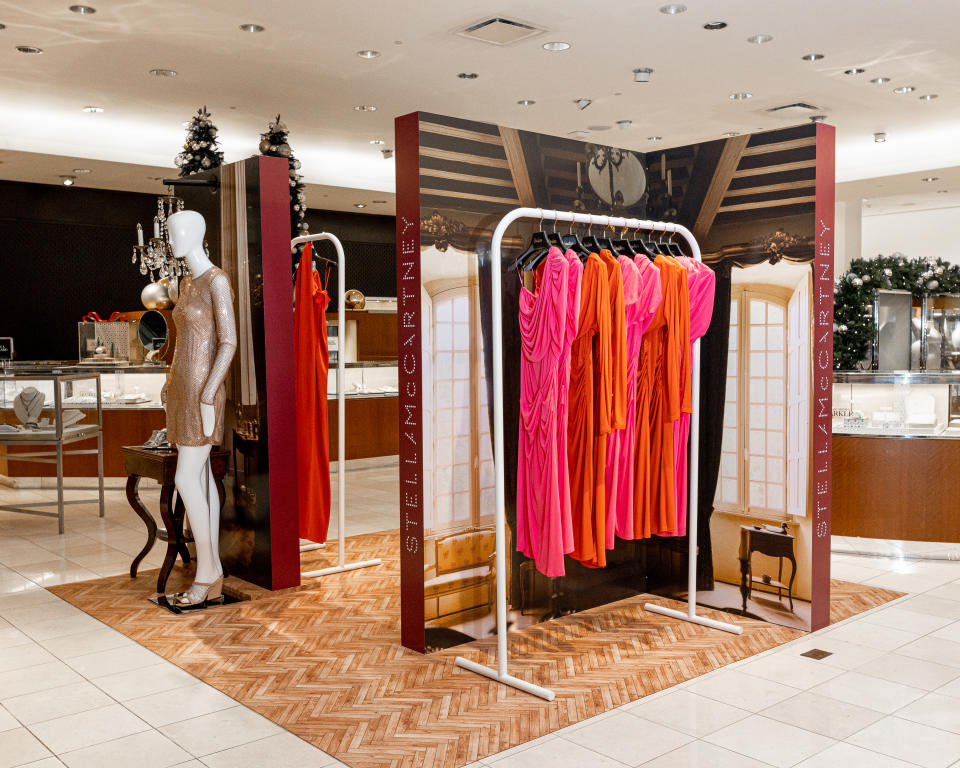 A look inside Stella McCartney’s holiday pop-up at Neiman Marcus.