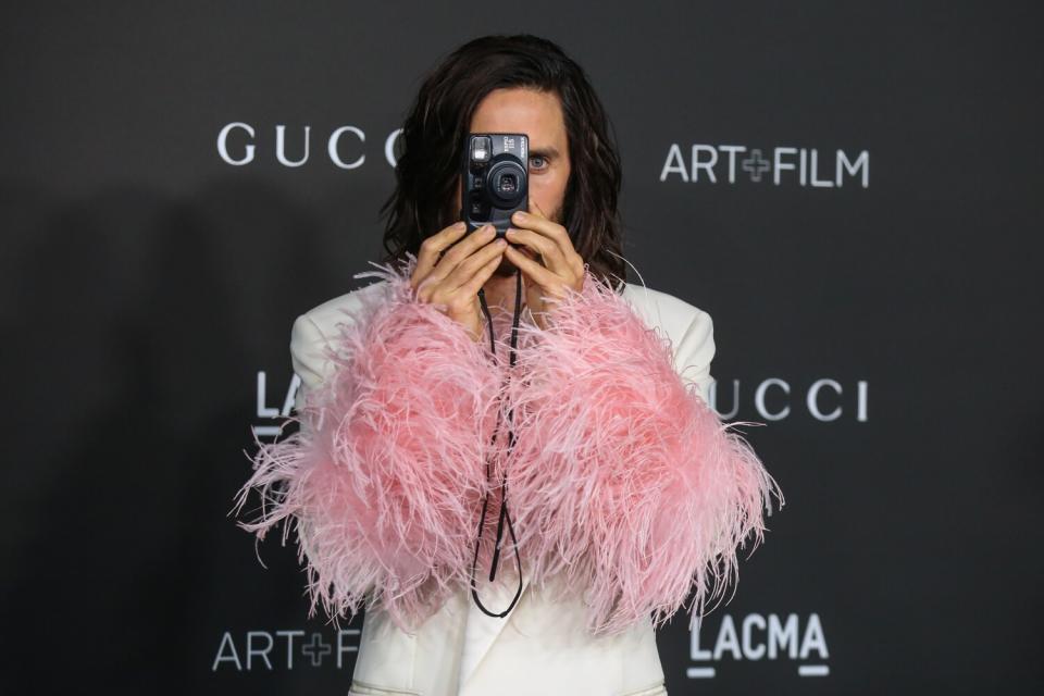 Jared Leto attends the 10th LACMA Art+Film Gala.