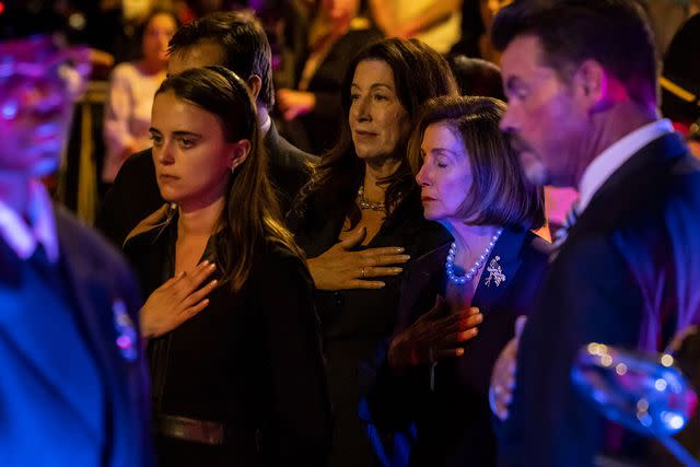 From left to right: Eilieen Marian, Christine Pelosi, Nancy Pelosi