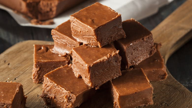 chocolate fudge squares