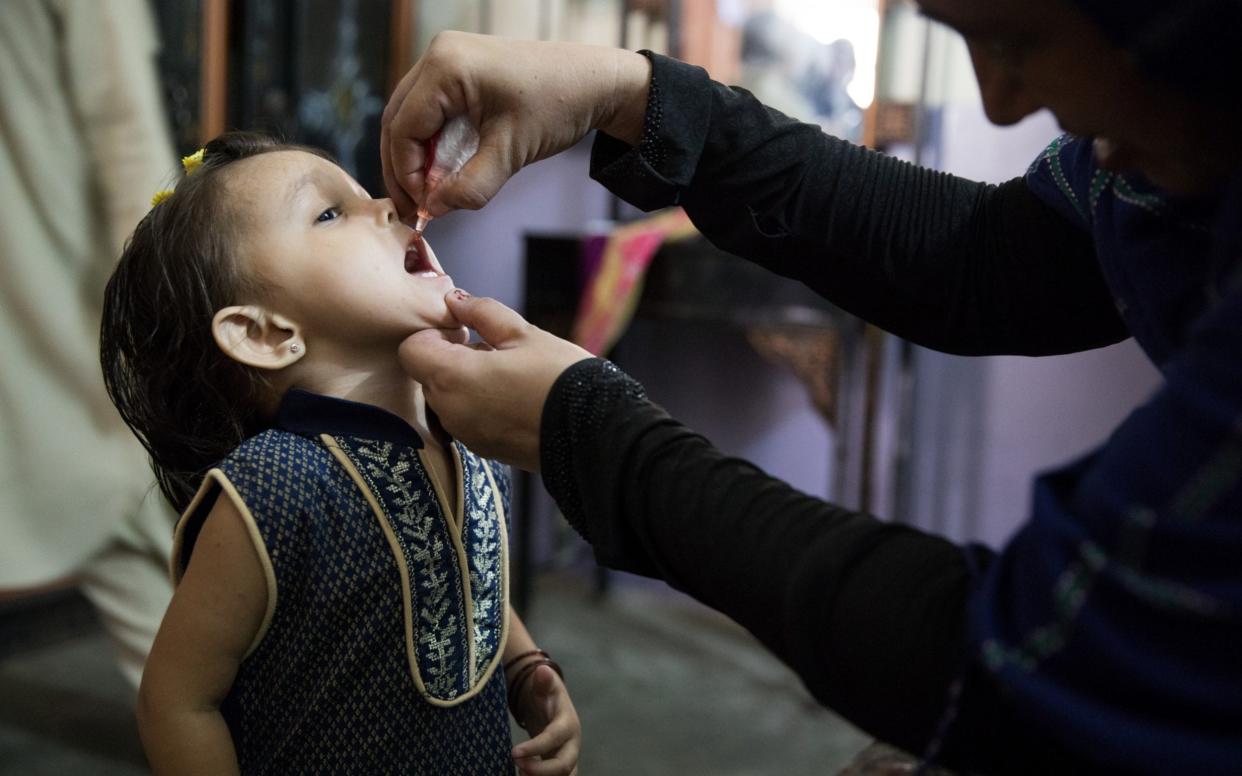 Pakistan is one of three countries worldwide that still records cases of polio, largely down to erroneous fears over vaccine safety  - Insiya Syed