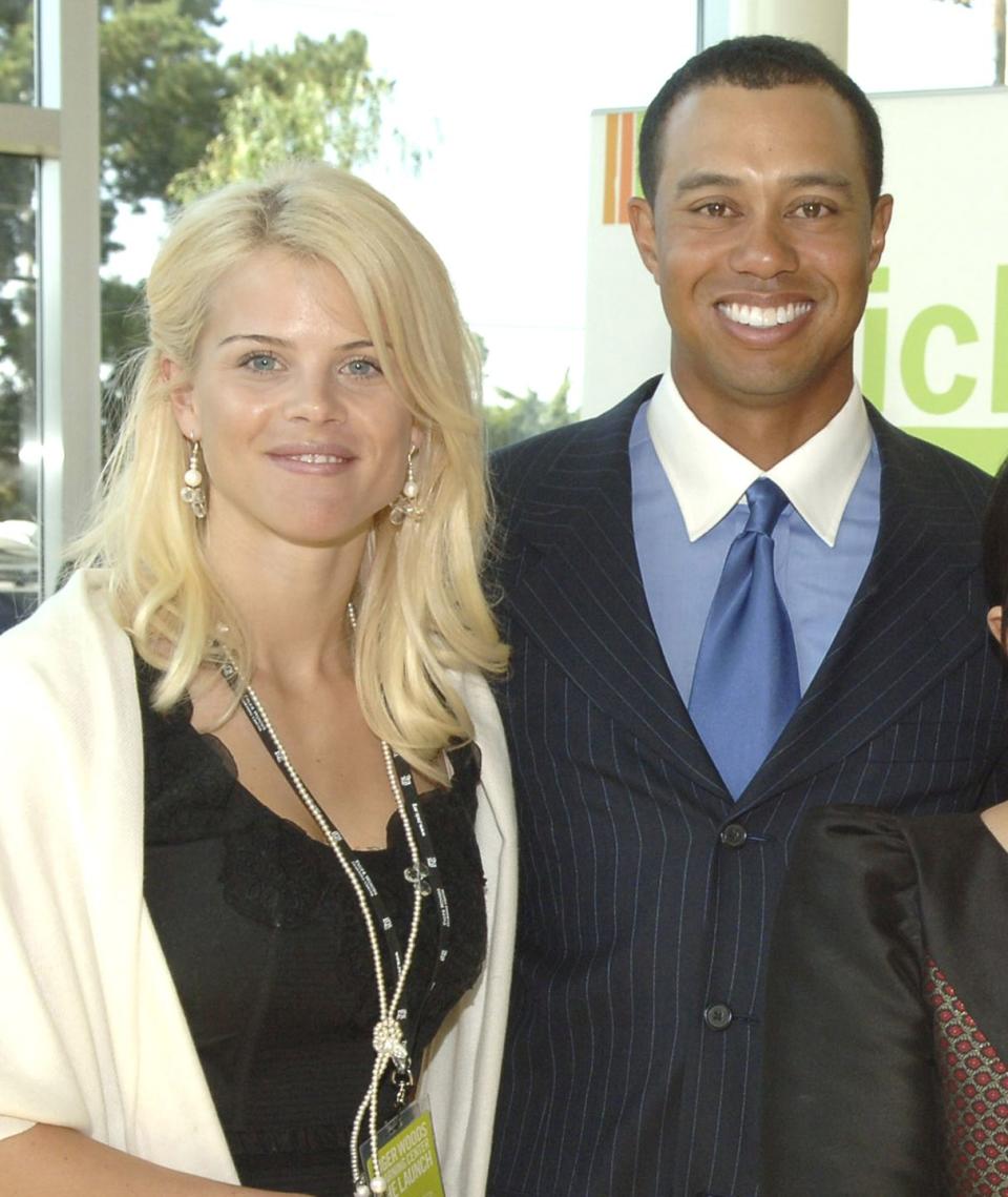 Tiger Woods and Elin Nordegren