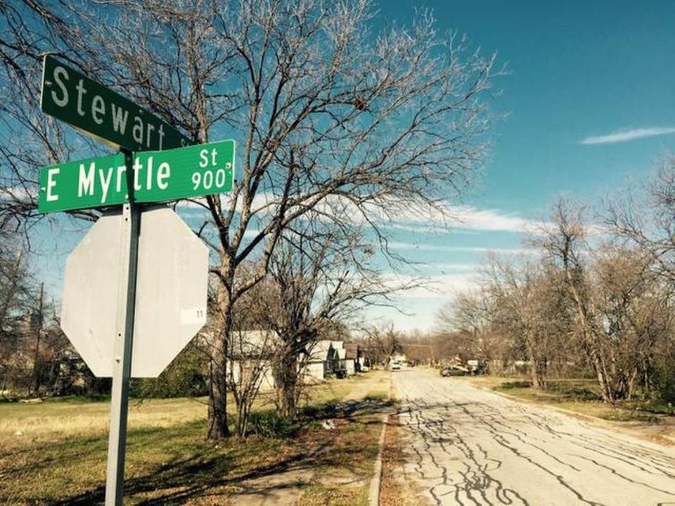 
The home where King slept in 1959 is one of few remaining on now mostly vacant Stewart Street.
