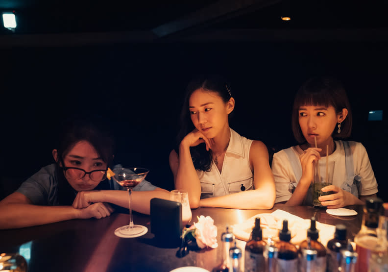 郭書瑤、鍾瑶、孫可芳在戲中是三個非常好的朋友。HBO GO