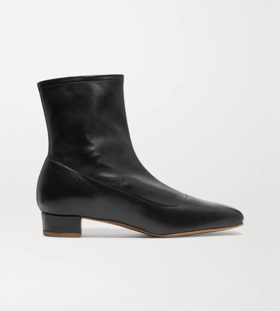 By Far Este leather ankle boots. (PHOTO: Net-A-Porter)