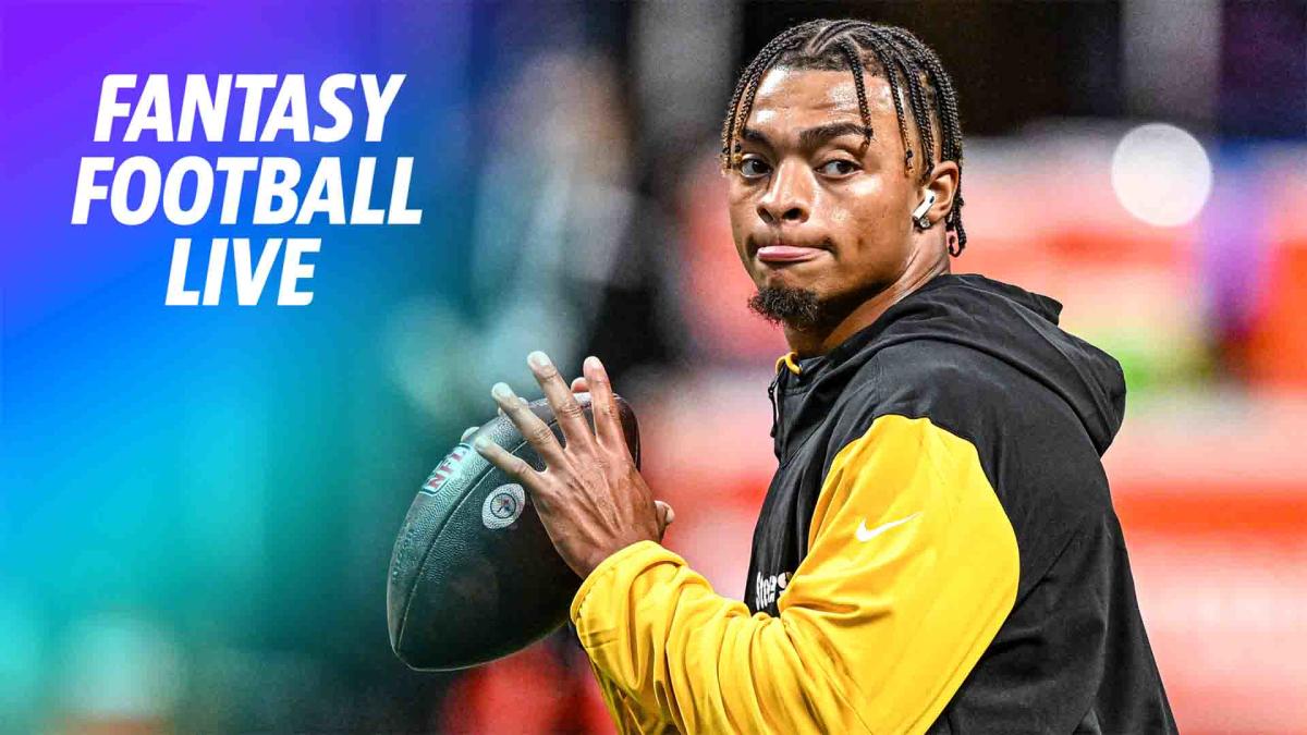 Is Justin Fields worth starting in Week 1? | Fantasy Football Live