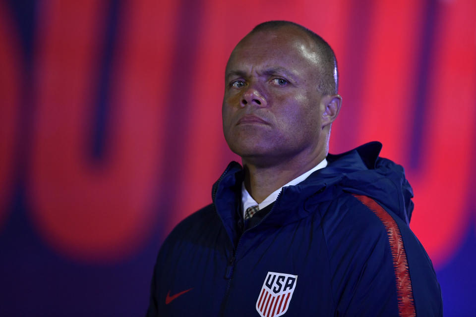 What’s going on with Earnie Stewart and the USMNT coaching search? (Getty)