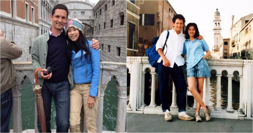 莫文蔚17歲去威尼斯時，現任老公當時只是同學，後來隔了27年後兩人舊地重遊，已經是甜蜜夫妻。（圖／環球唱片提供，報系資料照片）