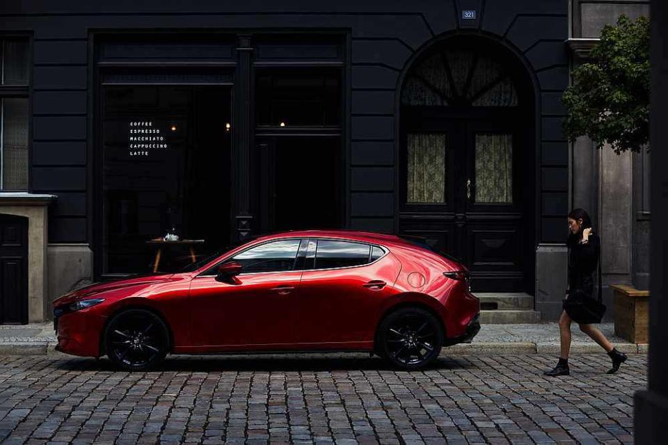 The elegant lift-back model of the new Mazda3 New Era, perfect for those who prefer a sportier look. — Picture courtesy of Bermaz motor