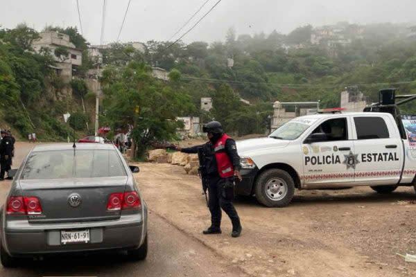 policías de guerrero desplegados ante la creciente ola de violencia en el estado