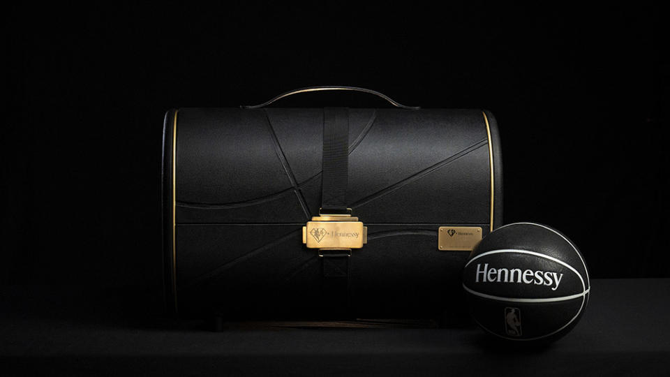 Hennessy x NBA 75th Anniversary luxury trunk