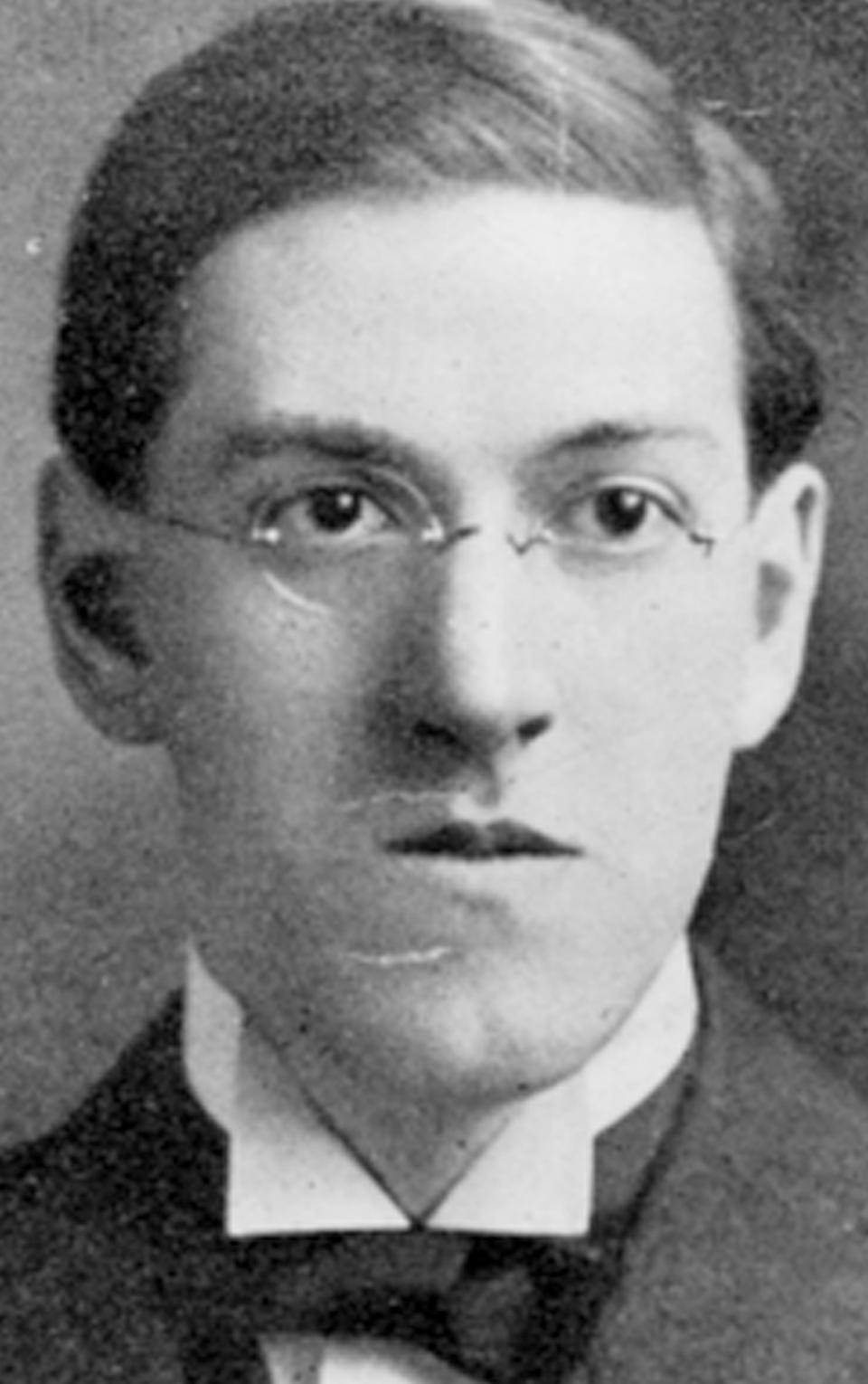 FILE - This undated file photo provided by the John Hay Library at Brown University shows mystery writer and poet H.P. Lovecraft. The author lived most of his life in Providence, R.I., where he cultivated a habit of nearly nonstop letter writing and penned the horror tales for which he is remembered. (AP Photo/Brown University Library, File)