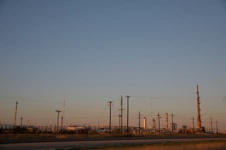 A general view of a refinery in Hobbs