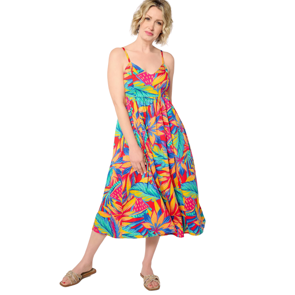 I Found a Convincing Farm Rio 'Dupe' Dress on Sale & It's Perfect for ...