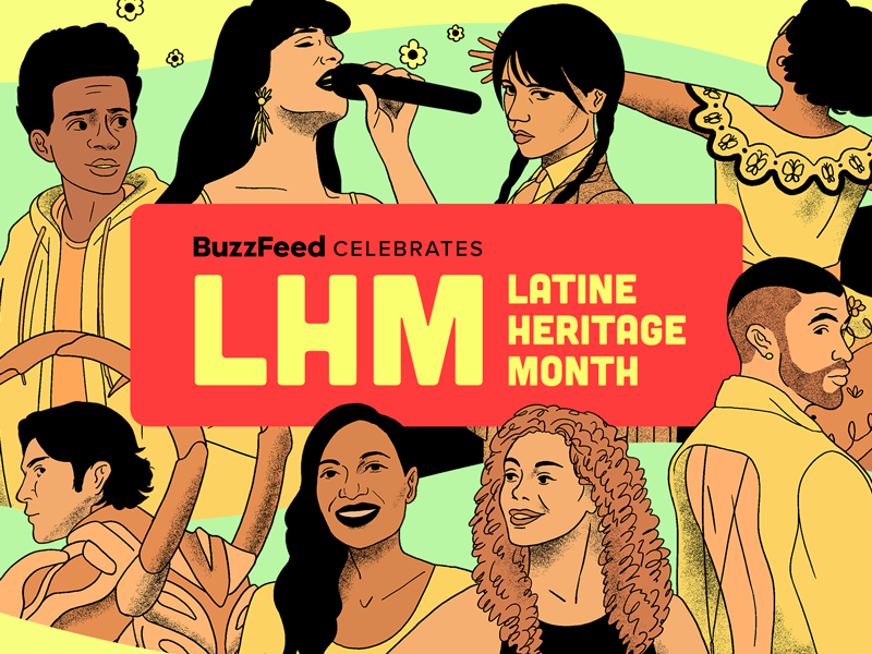 Latine Heritage Month graphic