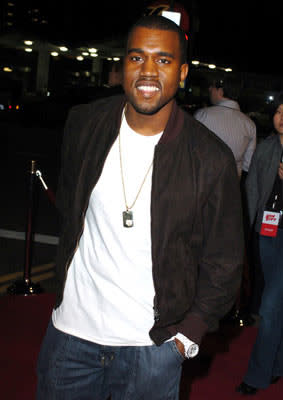 Kanye West at the Westwood premiere of Dimension Films' Sin City