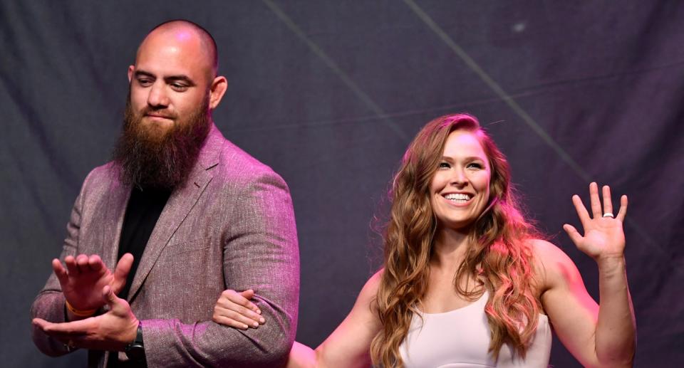 Ronda Rousey ist seit April 2017 mit Travis Browne verheiratet. (Bild: Getty Images)