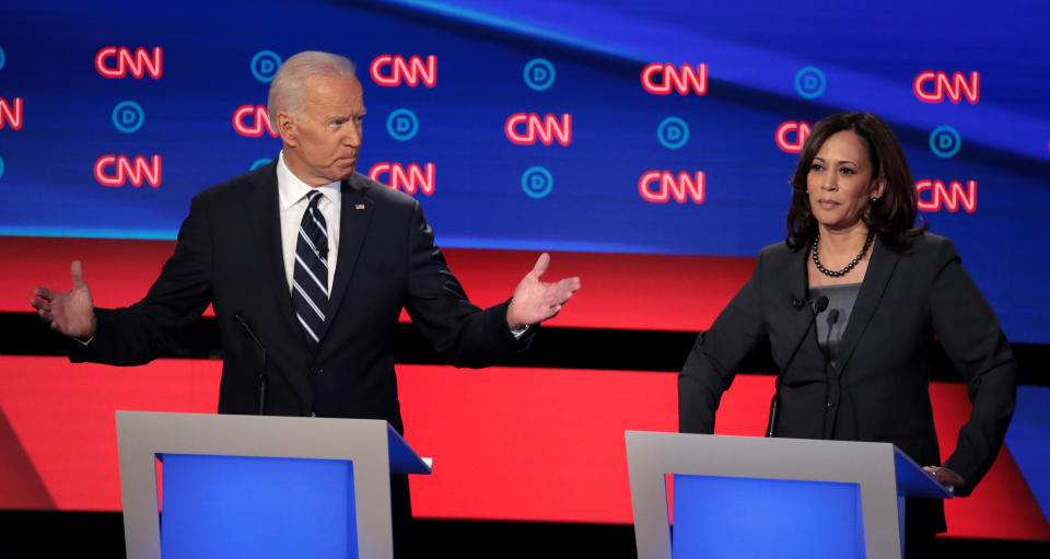 Joe Biden and Kamala Harris