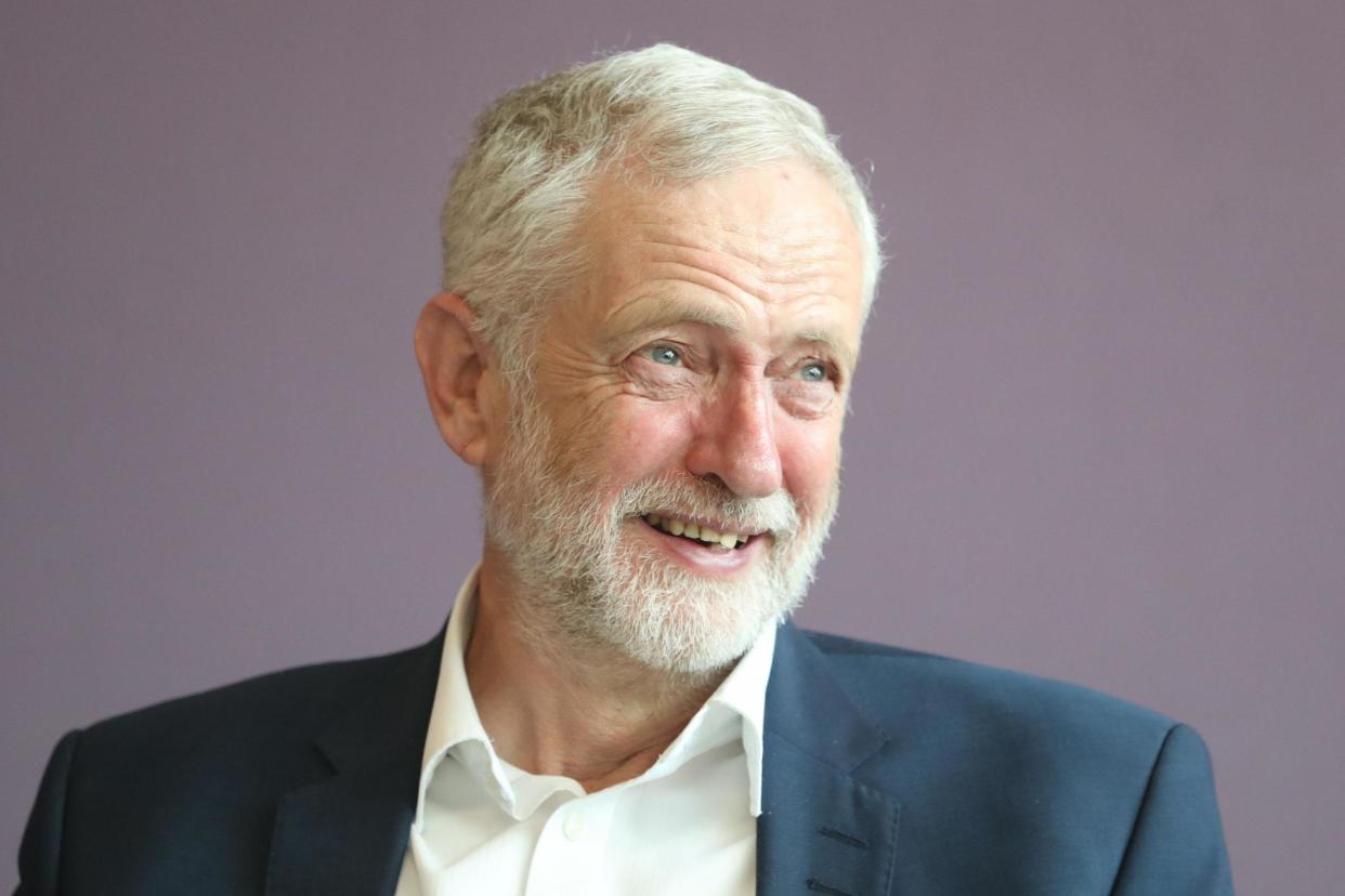 Jeremy Corbyn: many in Labour are already considering who's going to be in charge after the election: PA