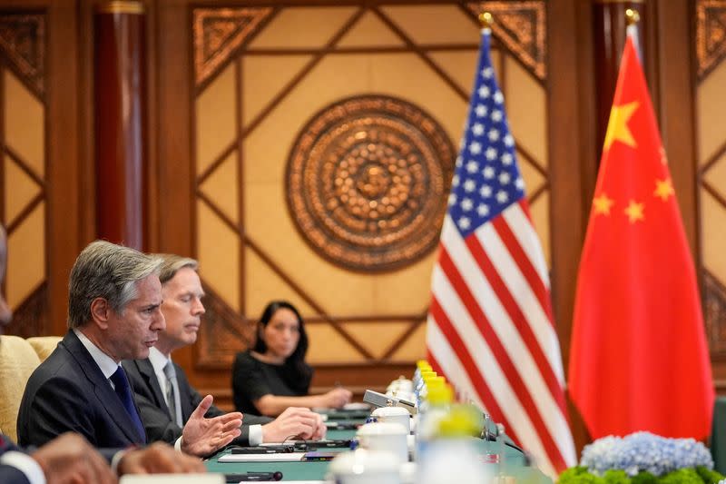 U.S. Secretary of State Blinken visits China