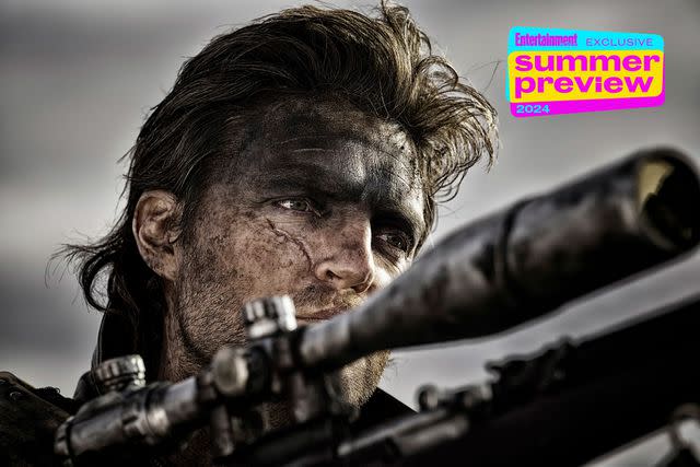 <p>Jasin Boland/Warner Bros.</p> Tom Burke as Praetorian Jack in 'Furiosa: A Mad Max Saga'