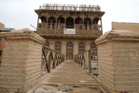 General view of one of the ancient historic houses dated back to the time of Ottomans in the old downtown of Basra, Iraq May 9, 2018. REUTERS/Essam al-Sudani