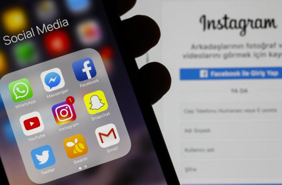 Facebook rebrands Instagram, WhatsApp. Source: Getty