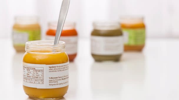 PHOTO: Jars of baby food are seen here. (STOCK PHOTO/Getty Images)