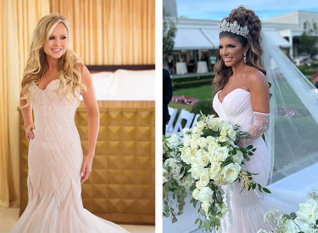 Style Living Ig Teresa Giudice Tamra Judge Wedding Gowns 1