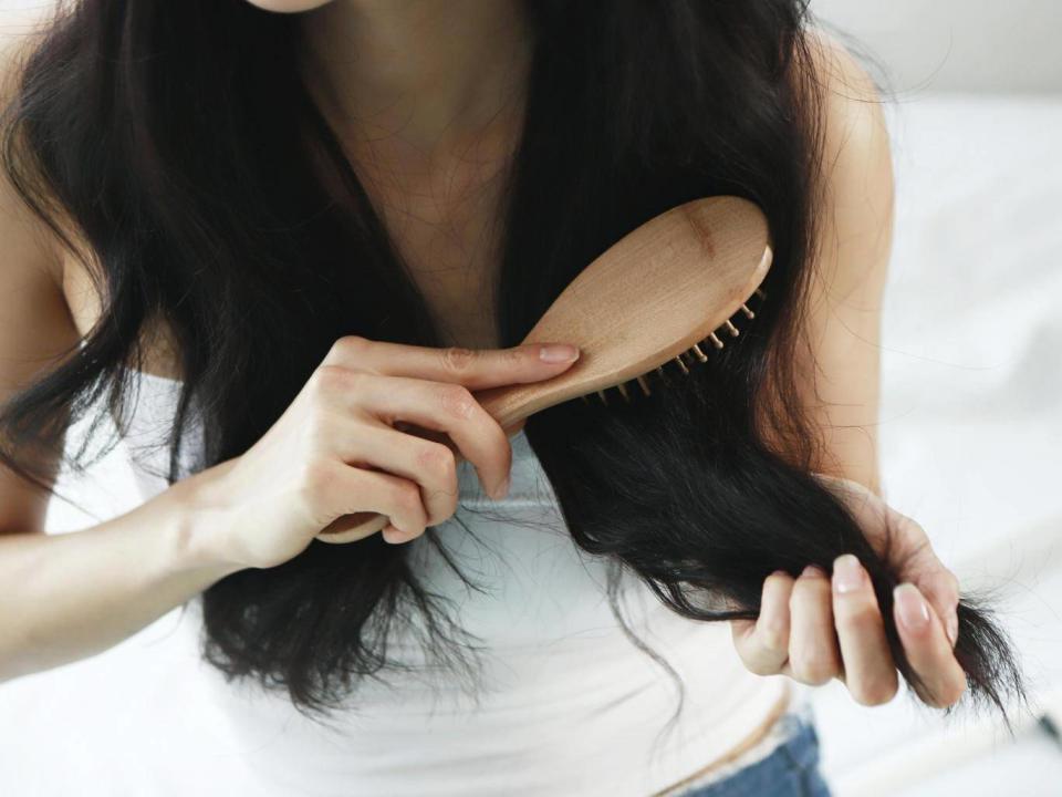 In many parts of Asia, women collect up hairs that fall out during brushing or washing because such ‘combings’ have a market value (Getty)