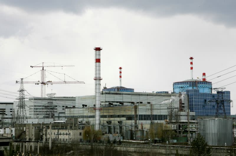 FILE PHOTO: A general view of the Khmelnitsky Nuclear Power Plant near Khmelnitsky in Ukraine