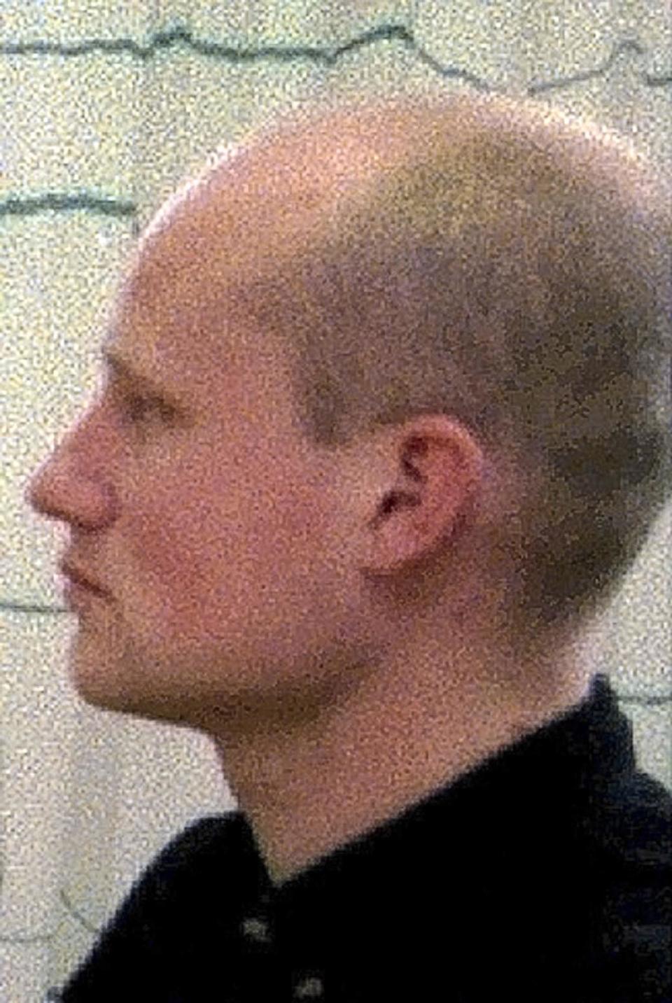 FILE - This 1998 photo shows Volkert van der Graaf during an environmental group meeting in Gendringen, Netherlands. The animal rights activist, 33-year-old Volkert van der Graaf, who assassinated Dutch politician Pim Fortuyn in 2002 is due to be released Friday May 2, 2014, after serving just under 12 years of an 18-year sentence. (AP Photo/Theo Kock, File)