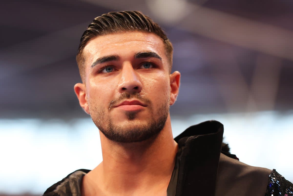 Fight on: Tommy Fury is due to finally fight Jake Paul on August 6  (Getty Images)