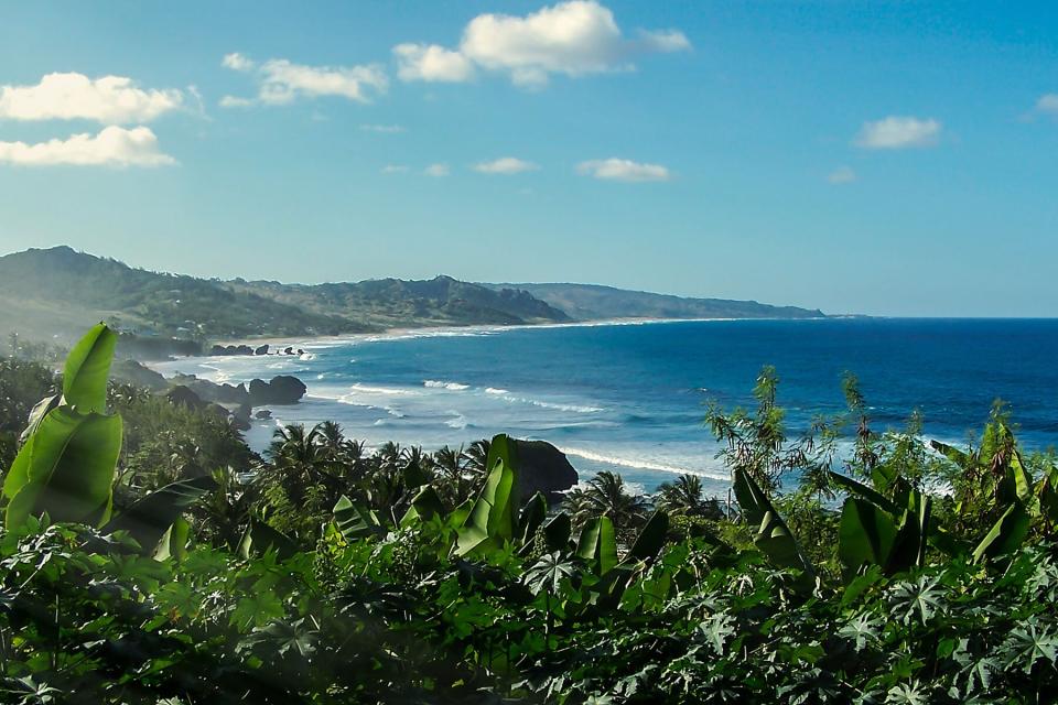 A beautiful and tranquil beach on Mustique Island - Grenadines