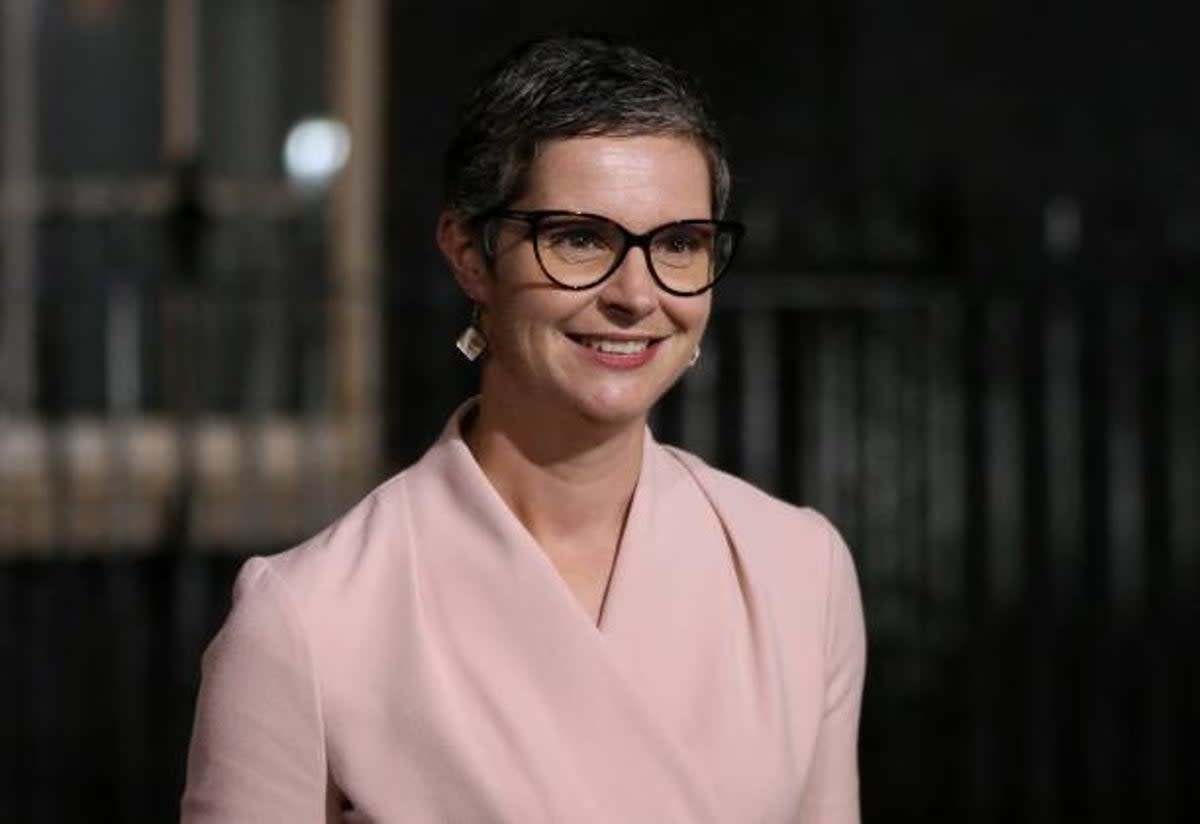 Tory MP Chloe Smith defended the mini budget on Sky News (AFP via Getty Images)