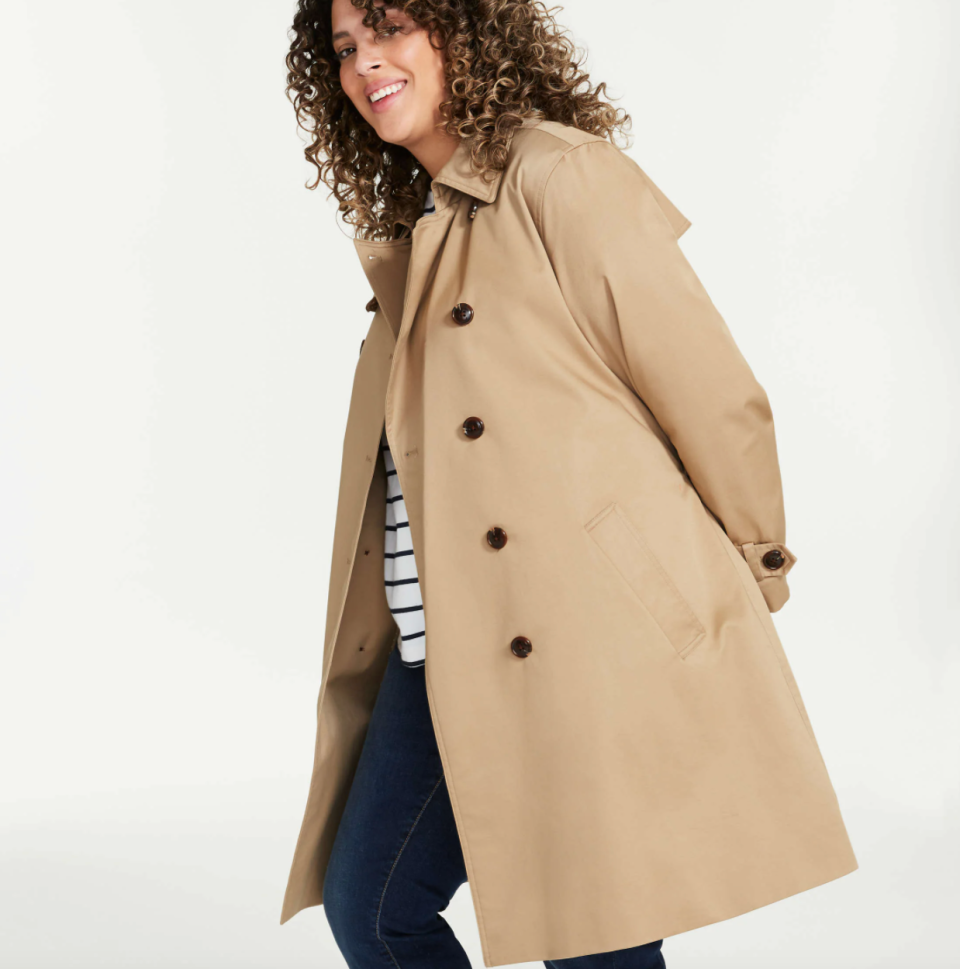 Joe Fresh Women+ Trench Coat (Photo via Joe Fresh)